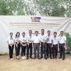 ABA takes part in ABC's tree planting and school renovation activity in Takeo