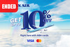 Enjoy up to 10% discount exclusively on Korean Air airfares with ABA cards