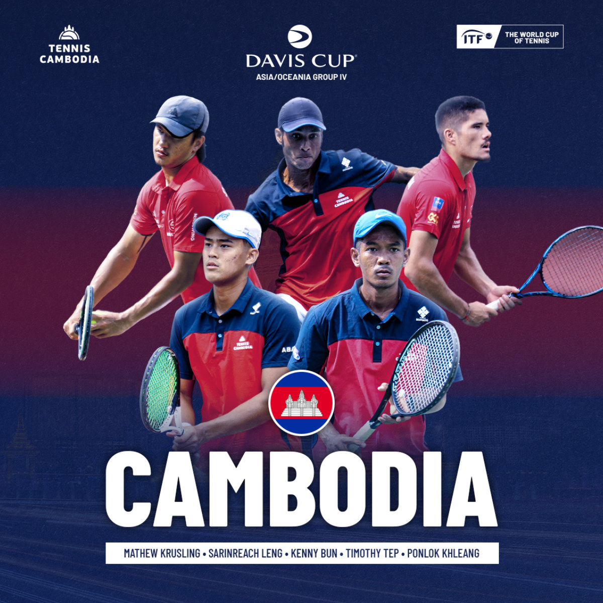 ABA​ proudly​ supports​ Cambodia’s​ first-ever​ Davis​ Cup​ tournament